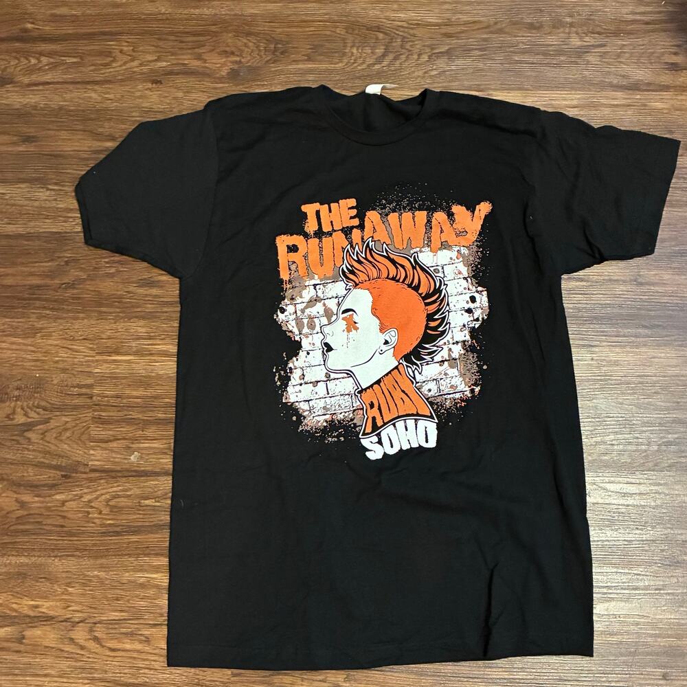 AEW‎ Ruby Soho The Runaway T-Shirt Large Exclusive Pro Wrestling Crate Tee